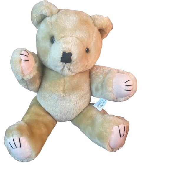 Tender Heart Bear Joined Vintage 12"  craft teddy - Picture 5 of 5